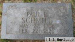 Paul E. Schmitt