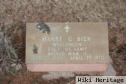 Harry G Bier