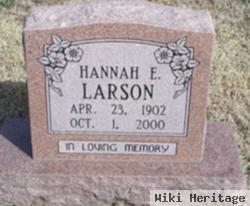 Hannah E. Larson