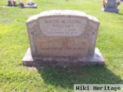 Mattie Mcclung Williams