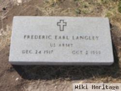 Frederic Earl Langley, Sr