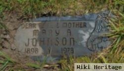 Mary Alice "ora" Thomas Johnson