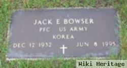 Pfc Jack E. Bowser