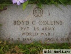 Pvt Boyd C Collins