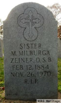 Sr Milburga Zeiner