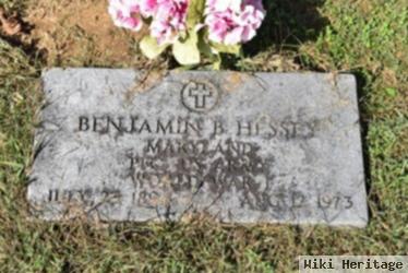 Benjamin B Hessey