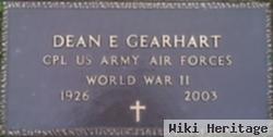 Corp Dean E "pappy" Gearhart