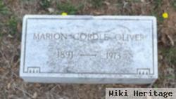 Marion Cordle Oliver