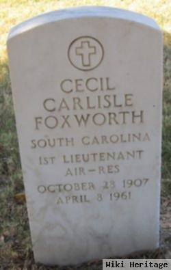 Cecil Carlisle Foxworth