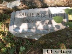 Sallie Rice Hall