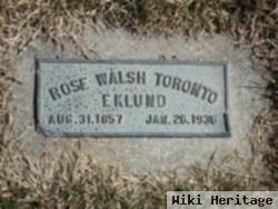 Rose Hannah Walsh Eklund