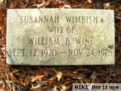 Susannah Wimbish Wine