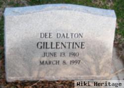 Pas Dalton "dee" Gillentine, Sr