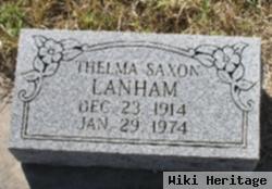 Thelma Saxon Lanham