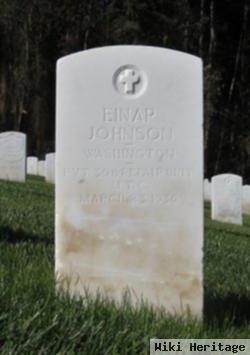 Pvt Einar Johnson