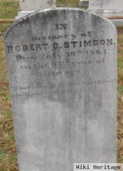 Robert G Stimson