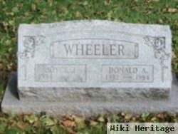 Donald A Wheeler, Sr