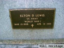 Elton D Lewis