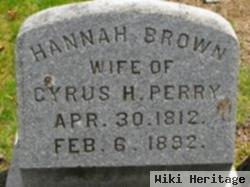 Hannah Brown Perry