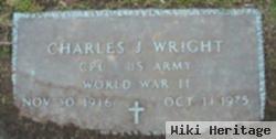 Corp Charles J Wright