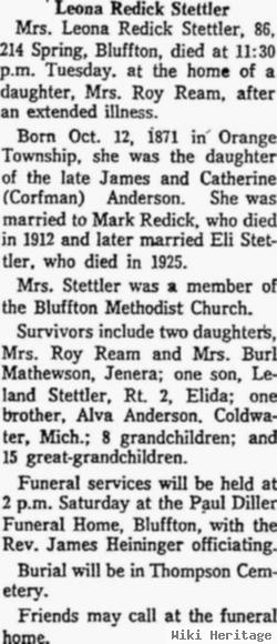 Leona B. Anderson Stettler