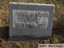 Anna Mariah Carter Oren