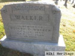 Joseph D Walker