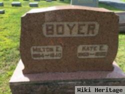 Milton E Boyer