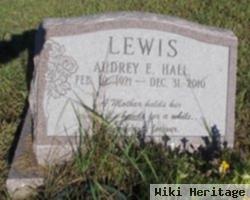 Audrey E Hall Lewis