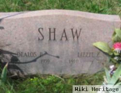 Lizzie Eleanor Schollar Shaw