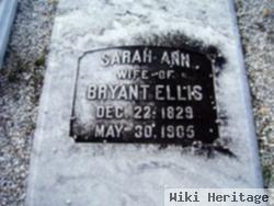 Sarah Ann Ellis