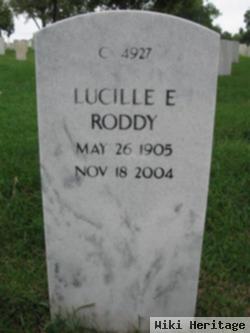 Lucille E Roddy