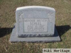 Wilhemine "minnie" Meyer Scheel