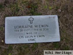 Lorraine M Ewin