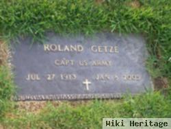 Capt Roland Getze