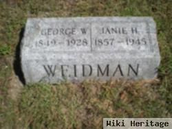 George Washington Weidman