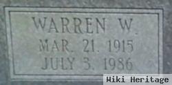 Warren W. Glasgow