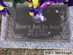 Antoinette Marie "toni" San Angelo