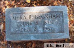 Myra B. Jones Beckham
