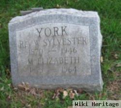 Rev W Sylvester York