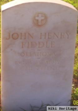 Pvt John Henry Riddle