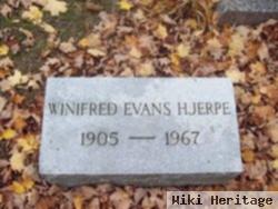 Winifred Evans Hjerpe