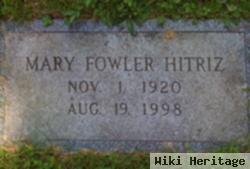 Mary Fowler Hitriz