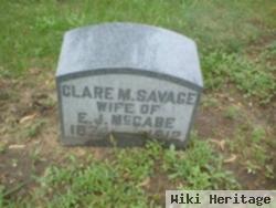 Clare M. Savage Mccabe