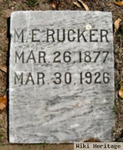 Martin E. Rucker