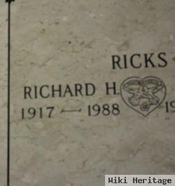 Richard H Ricks