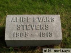 Alice Evans Stevens