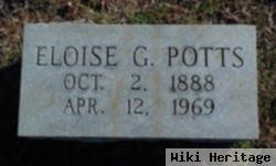 Eloise G Potts