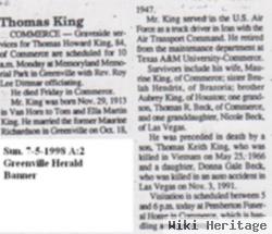 Thomas Howard King