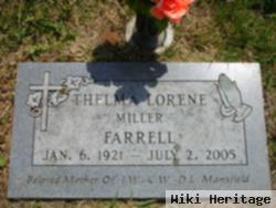 Thelma Lorene Miller Farrell